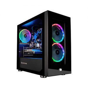 iBUYPOWER Gaming PC AMD Ryzen 3 3100 3.6GHz 8GB DDR4 RAM, 240GB SSD