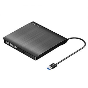 ROOFULL External CD DVD Drive USB 3.0, Premium Portable DVD/CD ROM