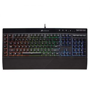 Corsair K55 RGB Gaming Keyboard – IP42 Dust and Water Resistance