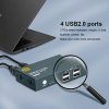 GREATHTEK HDMI KVM Switch USB 2 Port 4K, USB2.0, 4K @30Hz