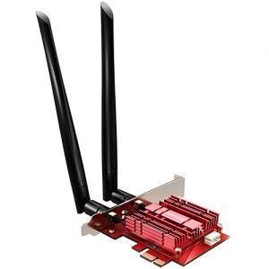 WiFi 6 Card & Bluetooth 5.1 Adapter for Windows 10 64-bit - PCIE AC 3000Mbps