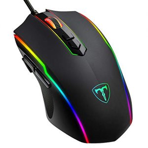 PICTEK Gaming Mouse Wired, RGB Chroma Backlit Gaming Mouse