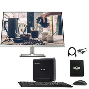 Newest Acer Chromebox Premium Mini PC Desktop 27" FHD Monitor Package