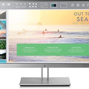 HP EliteDisplay E233 | 23" Monitor | HD IPS Screen | Silver